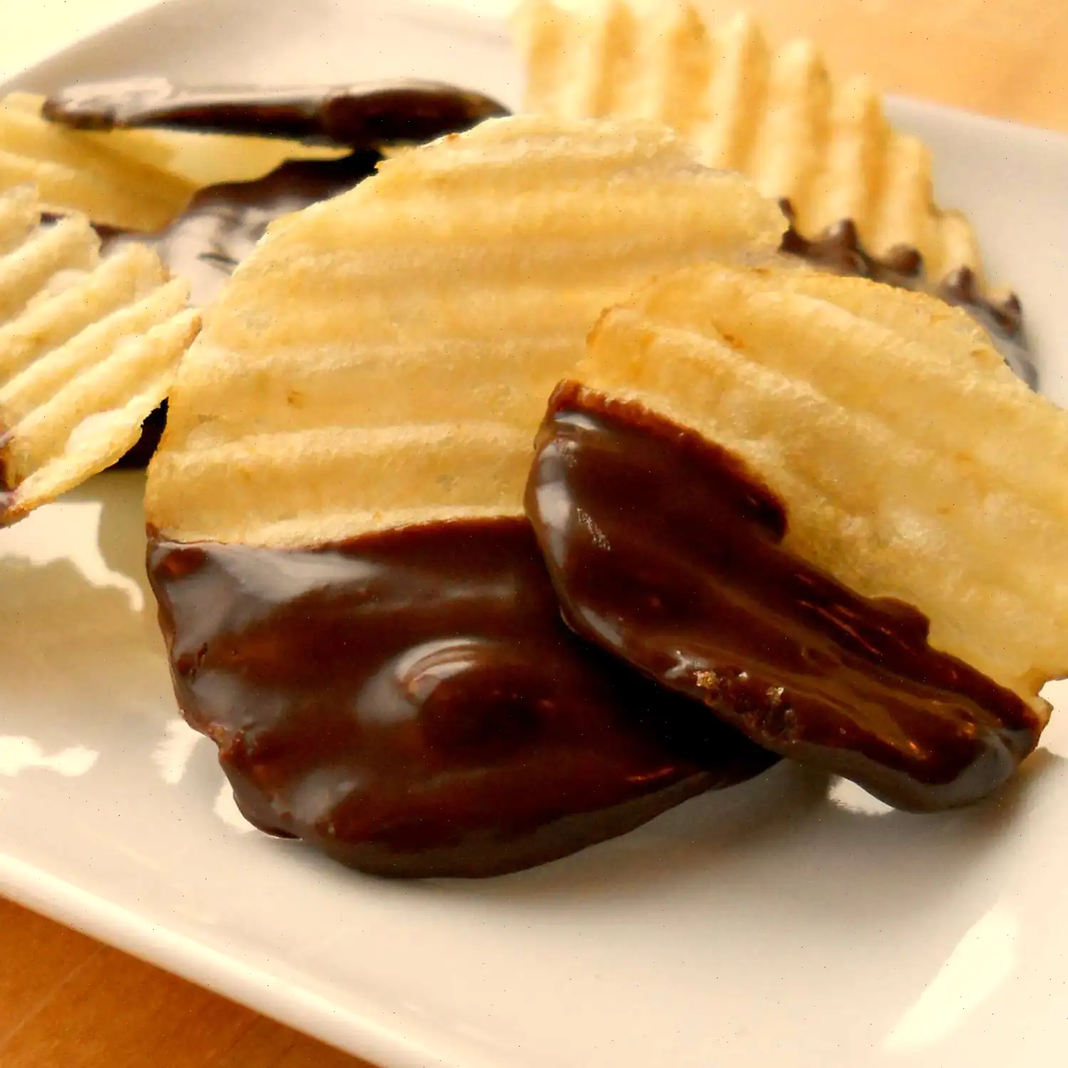 Chocolate Covered Potato Chips Recipe
