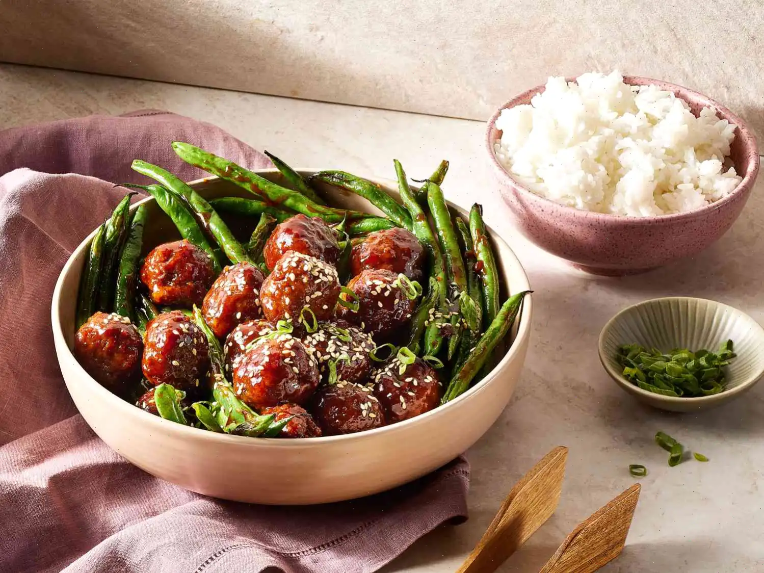 Hoisin-Glazed Meatballs Recipe