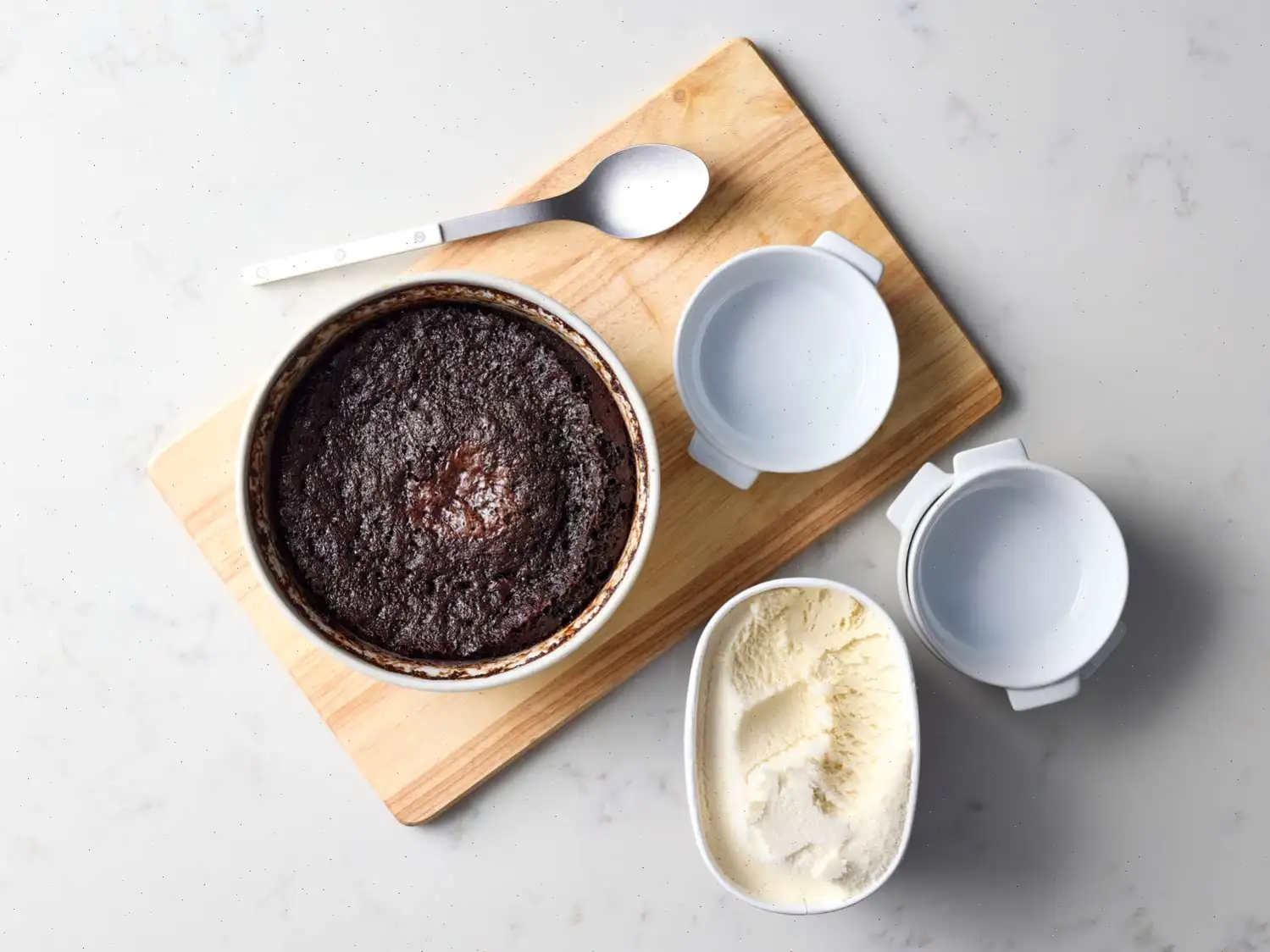 Microwave Chocolate Pudding Cake Recipe
