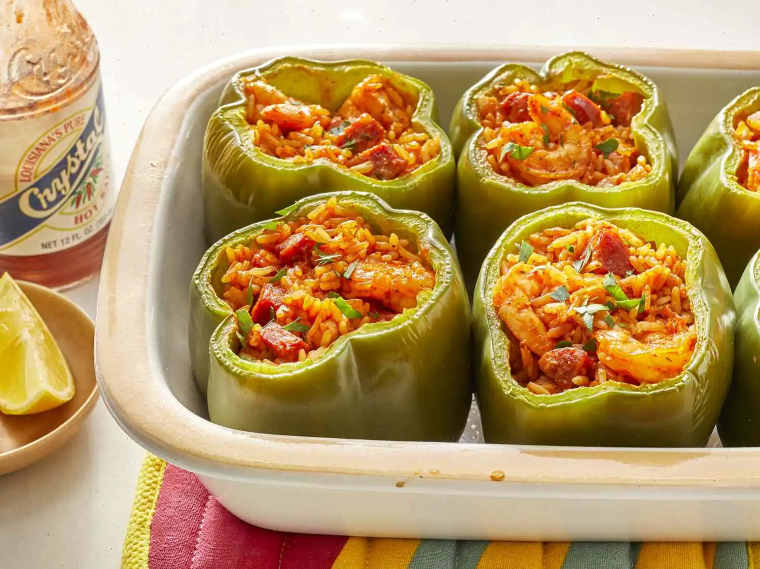 Cajun Style Stuffed Peppers Recipe