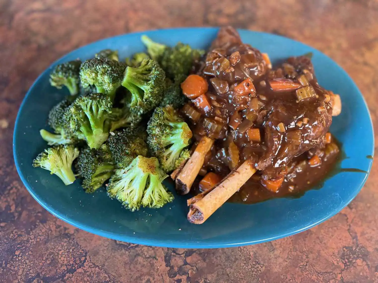 Stout-Braised Lamb Shanks Recipe