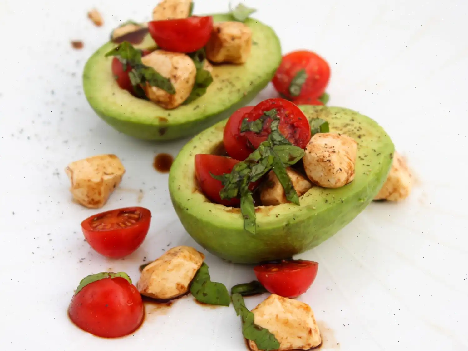 Caprese Stuffed Avocado Recipe