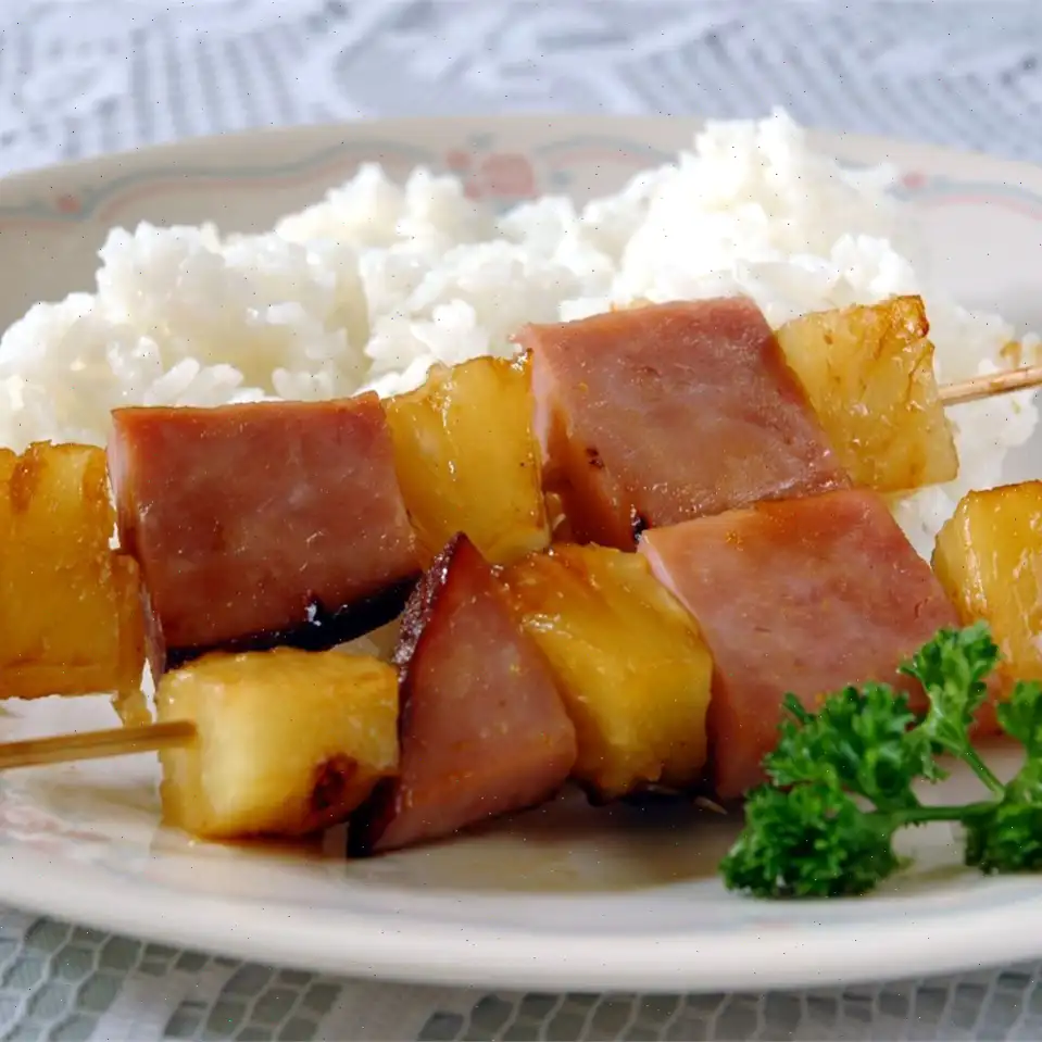 Ham and Pineapple Kabobs Recipe