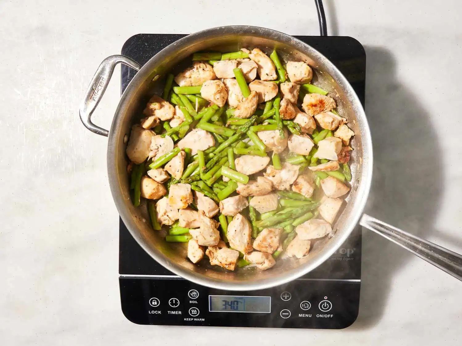 Penne with Chicken and Asparagus Recipe