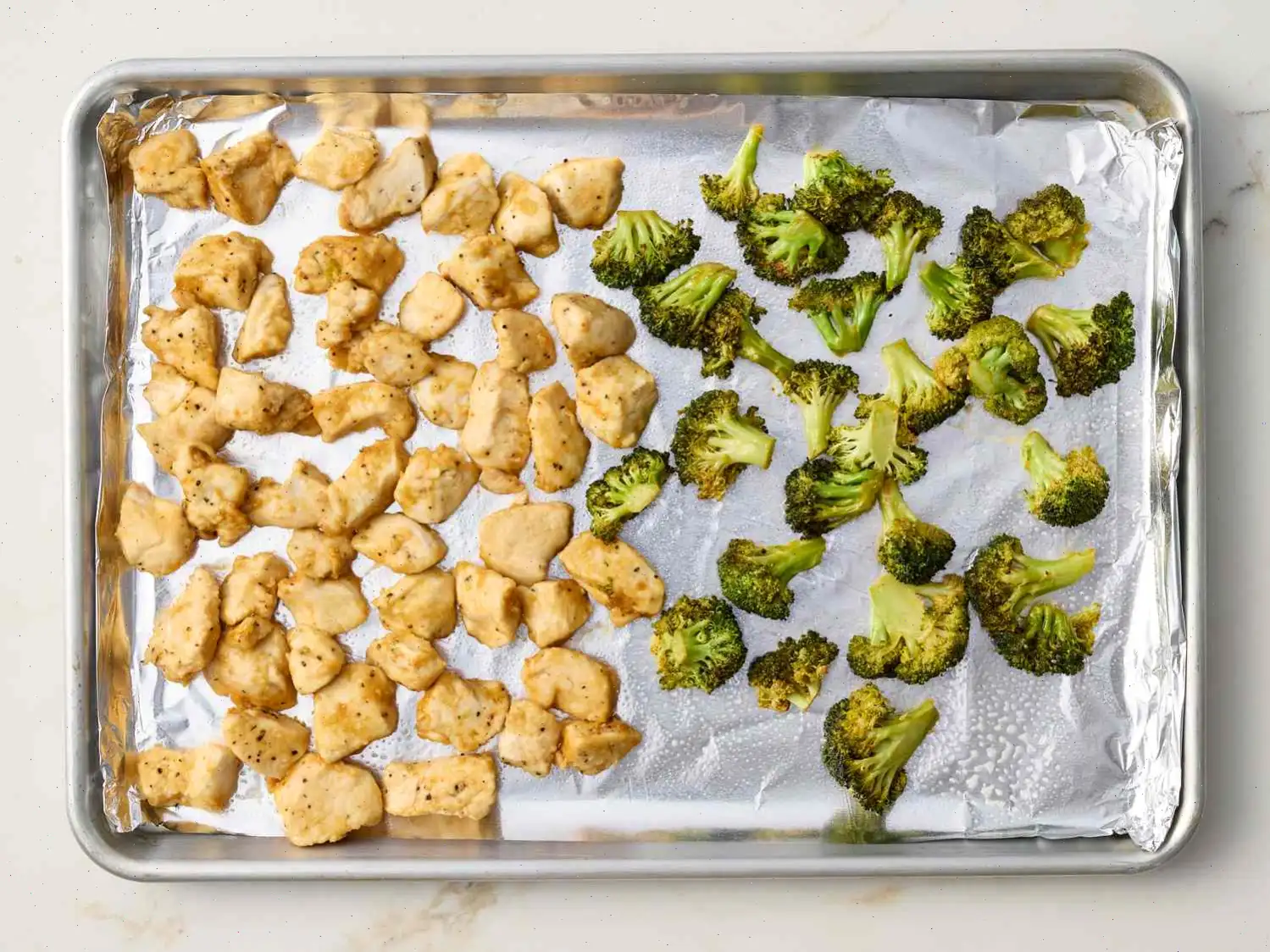 Sheet Pan Orange Chicken and Broccoli Recipe