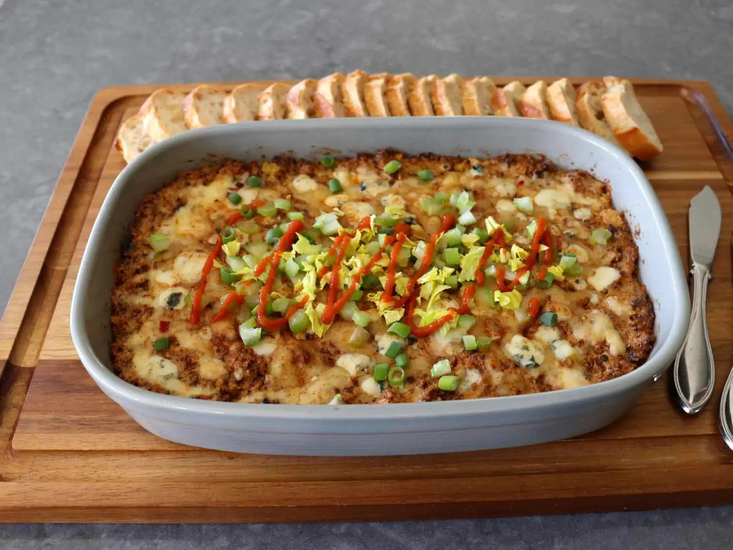 Baked Buffalo Bison Dip Recipe