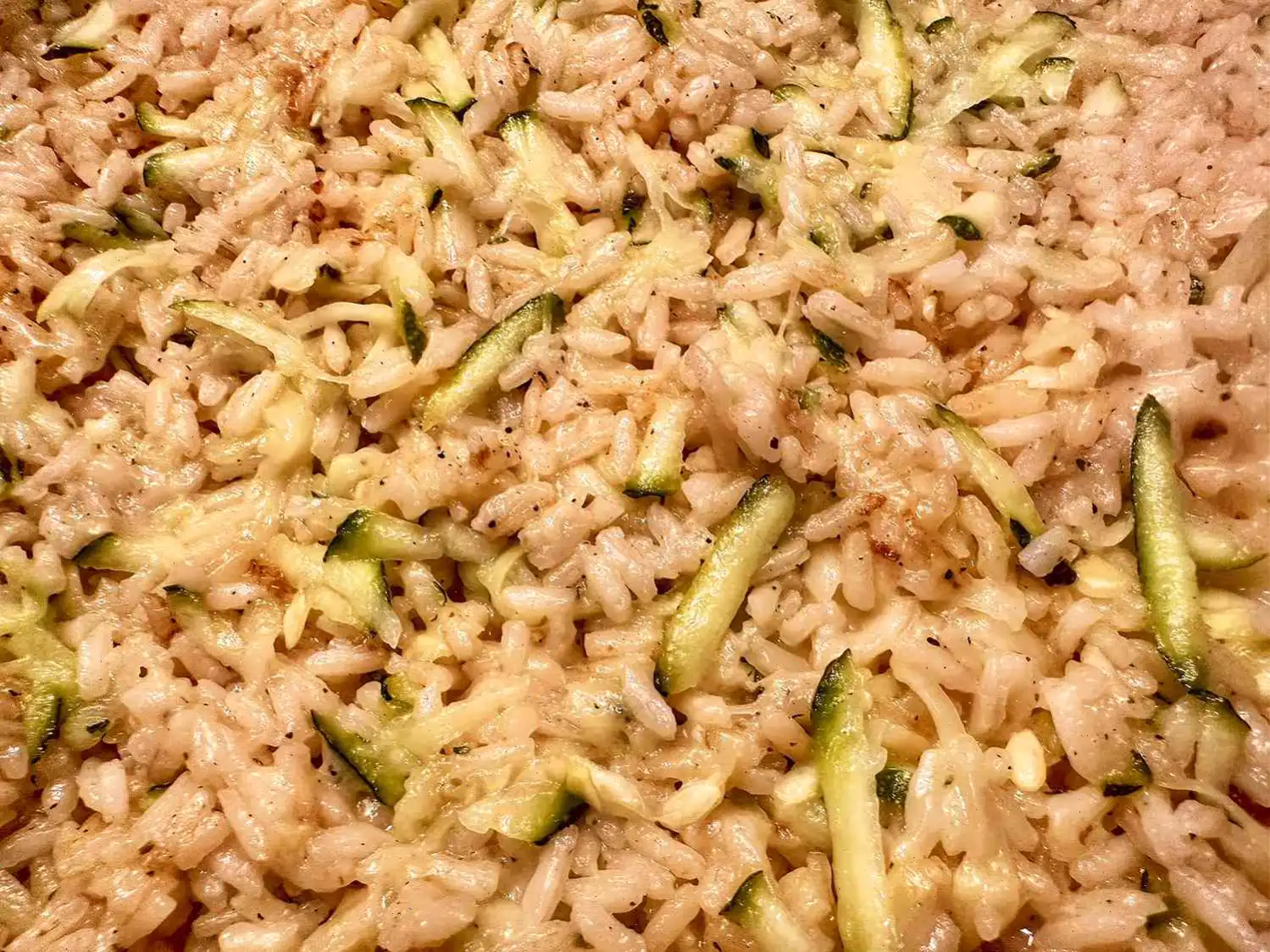Cheesy Zucchini Rice Recipe