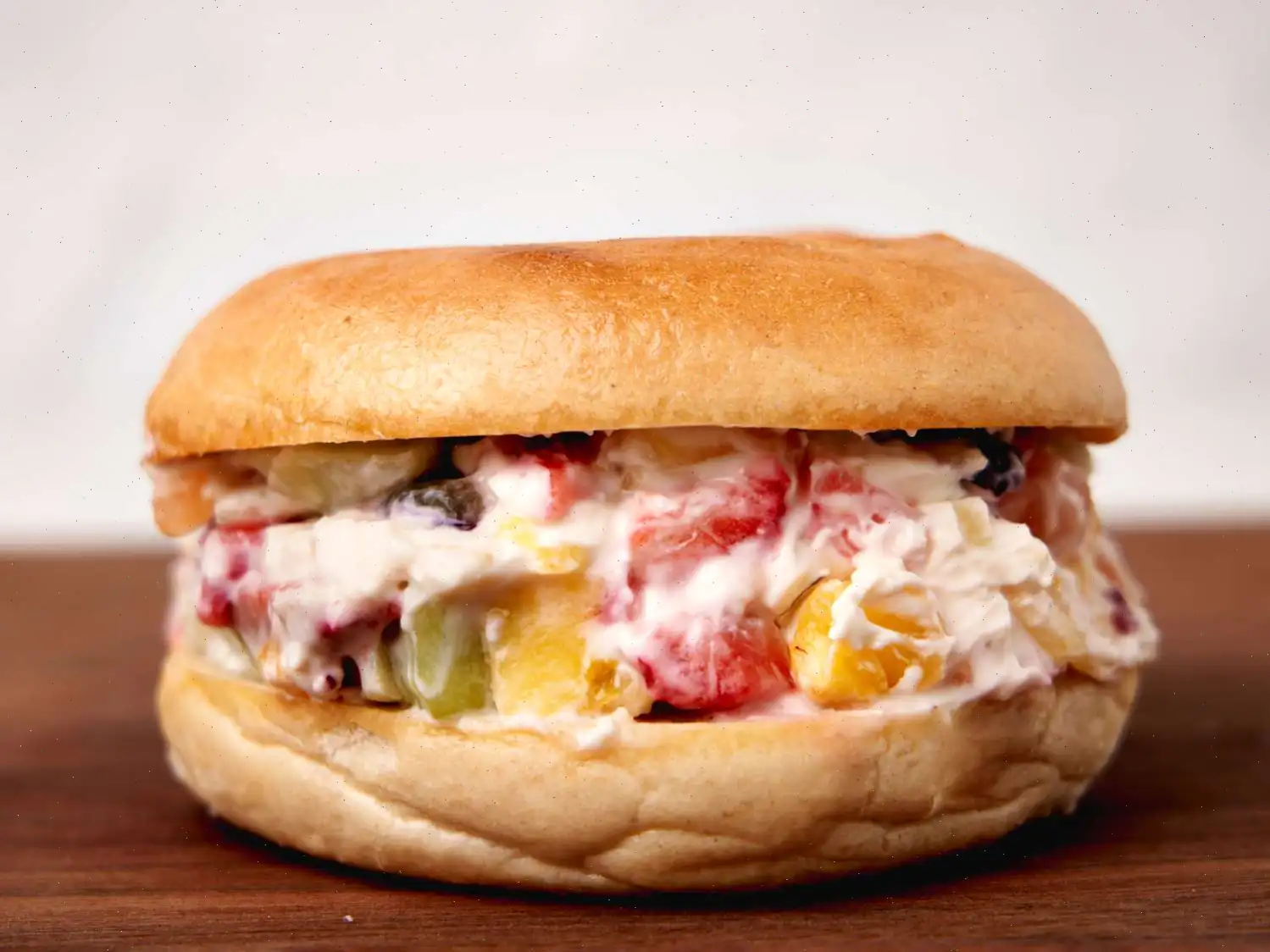 Fruit Pizza Chopped Bagel Recipe