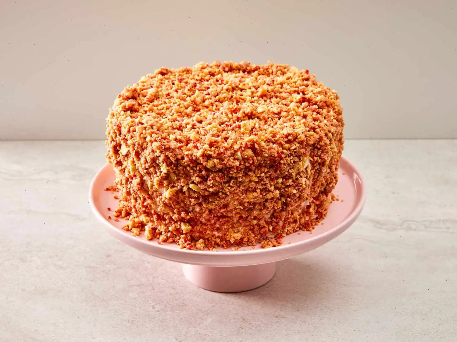 Strawberry Crunch Cake Recipe
