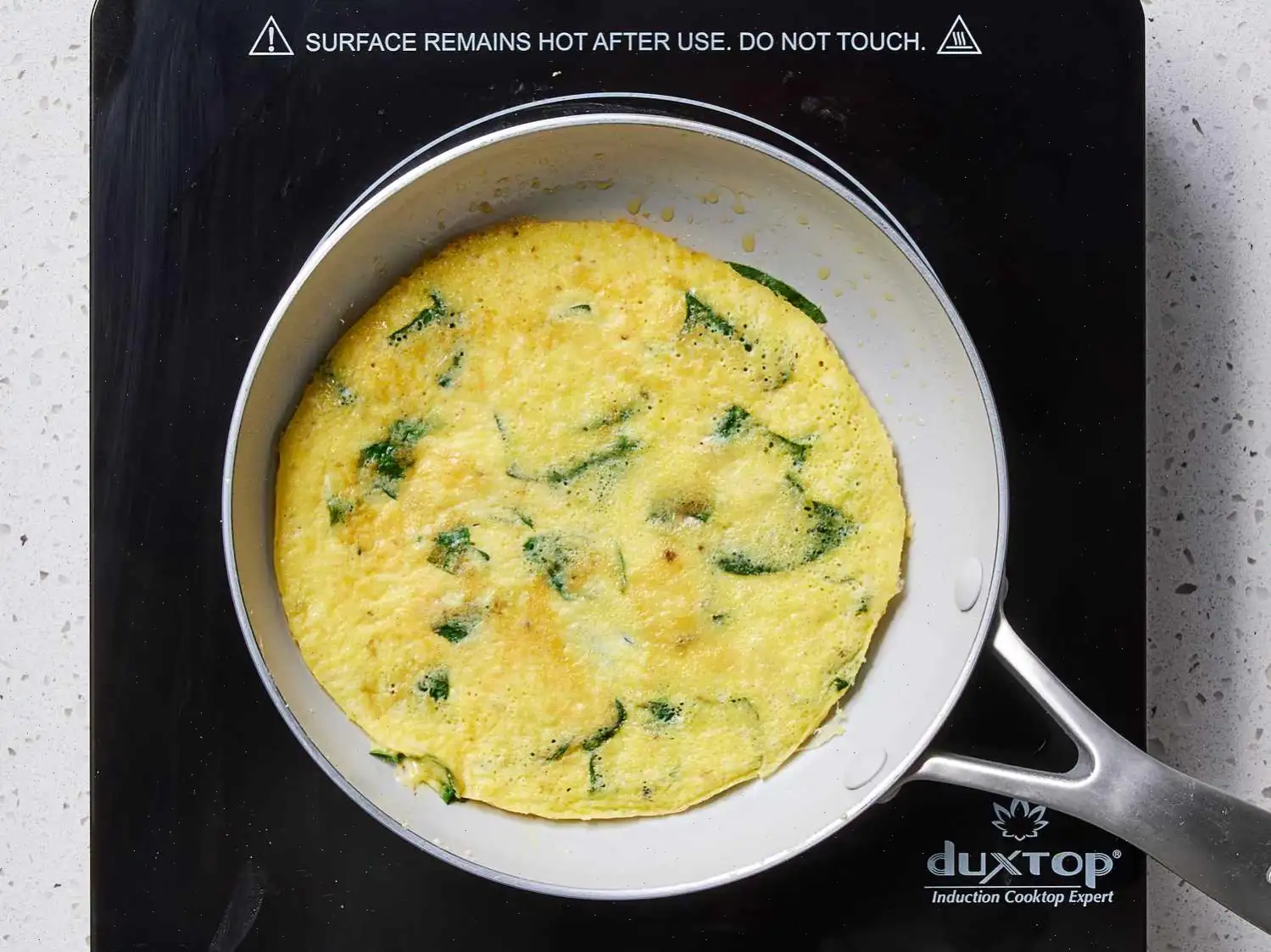 Baby Spinach Omelet Recipe