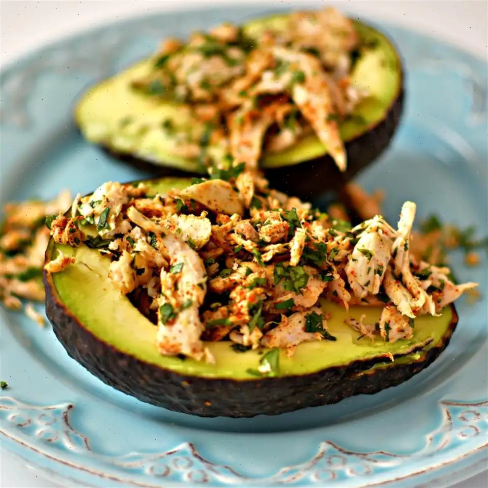 Mexi-Chicken Avocado Cups Recipe
