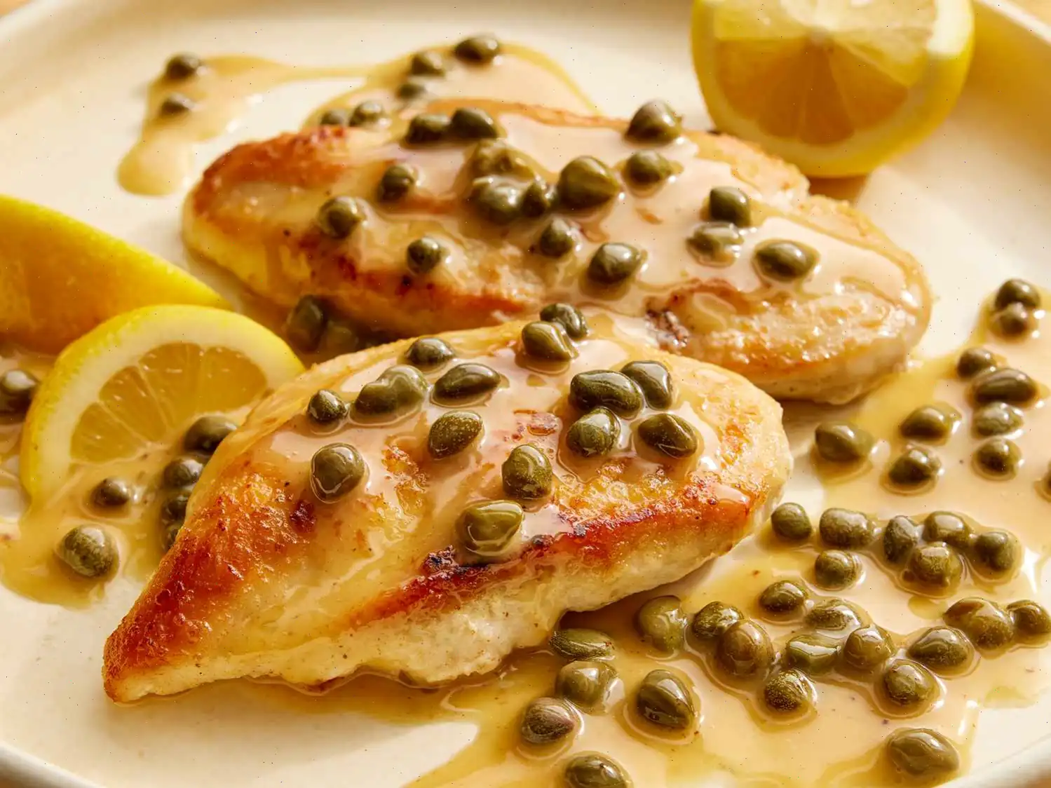 Chicken with Lemon-Caper Sauce Recipe