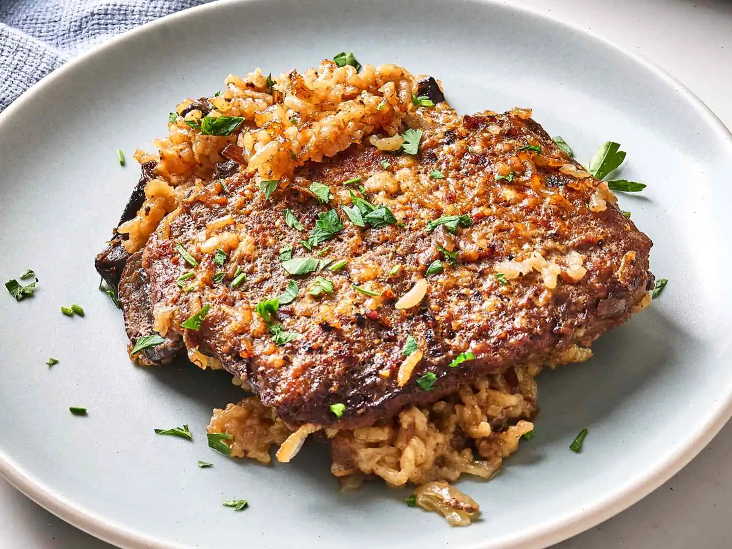 Stick of Butter Steak and Rice Recipe