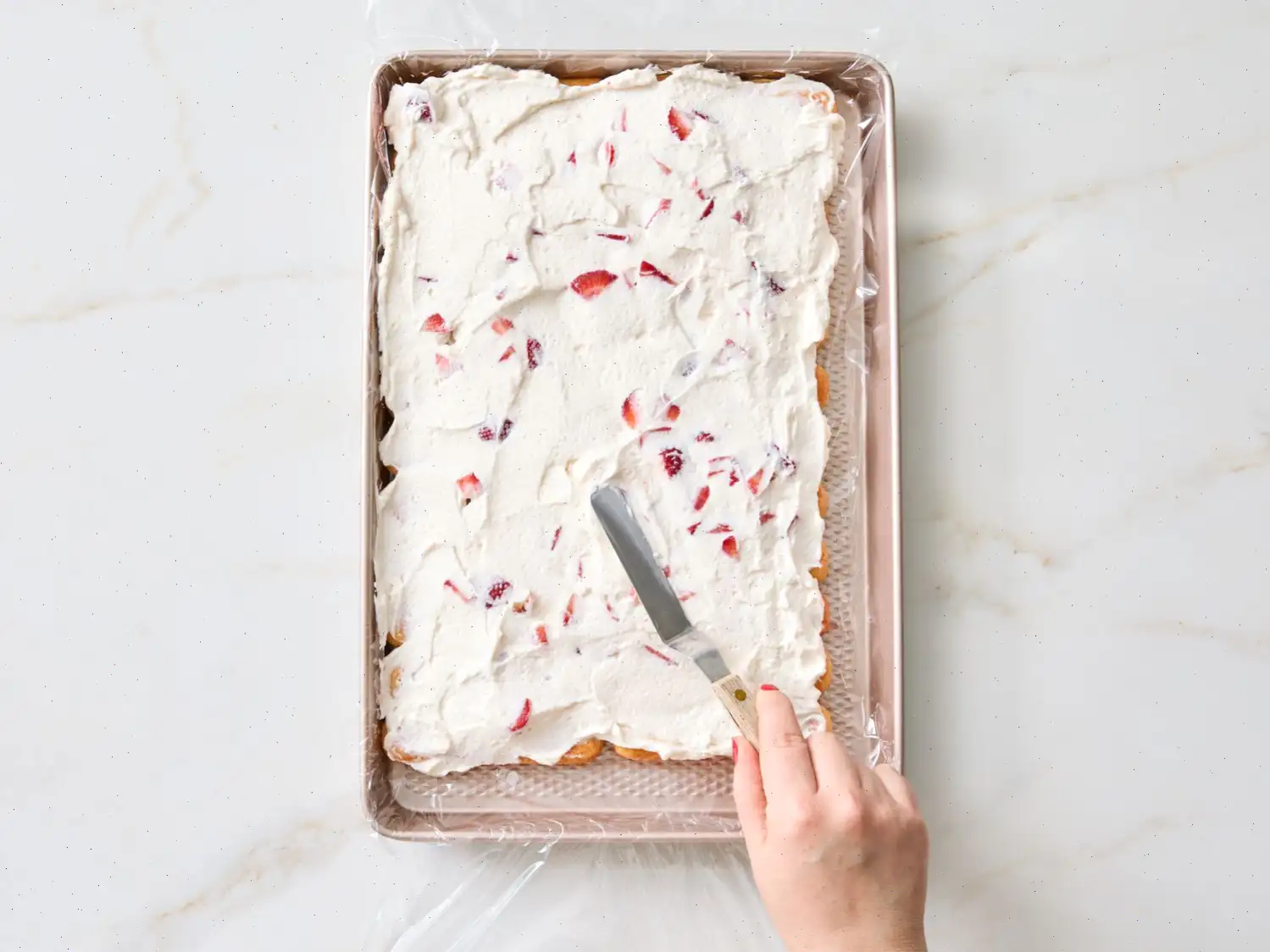 Strawberry Tiramisu Roll Recipe