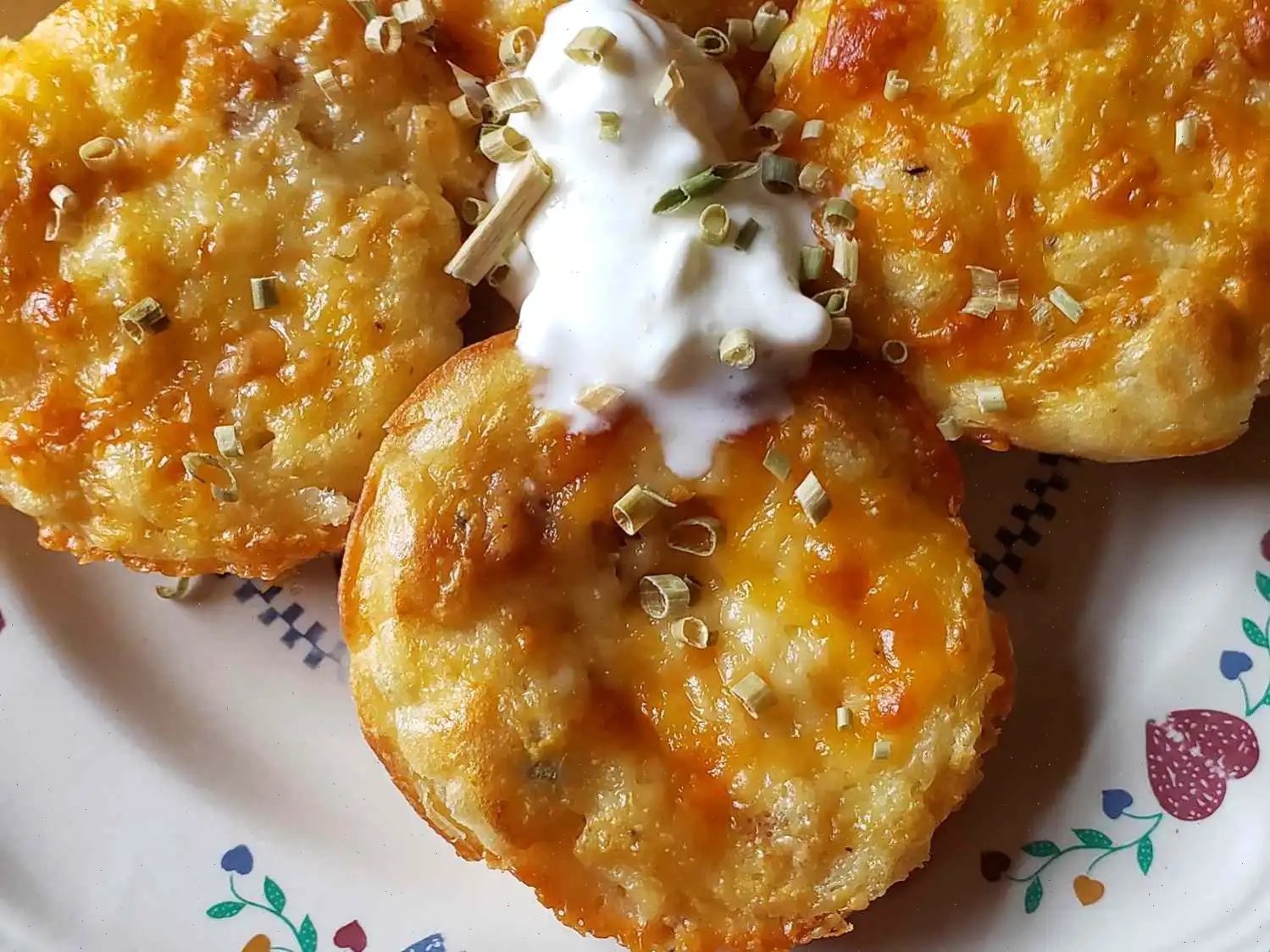 Cheesy Mashed Potato Puffs Recipe