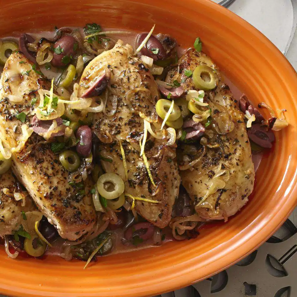 Chicken and Olives Recipe