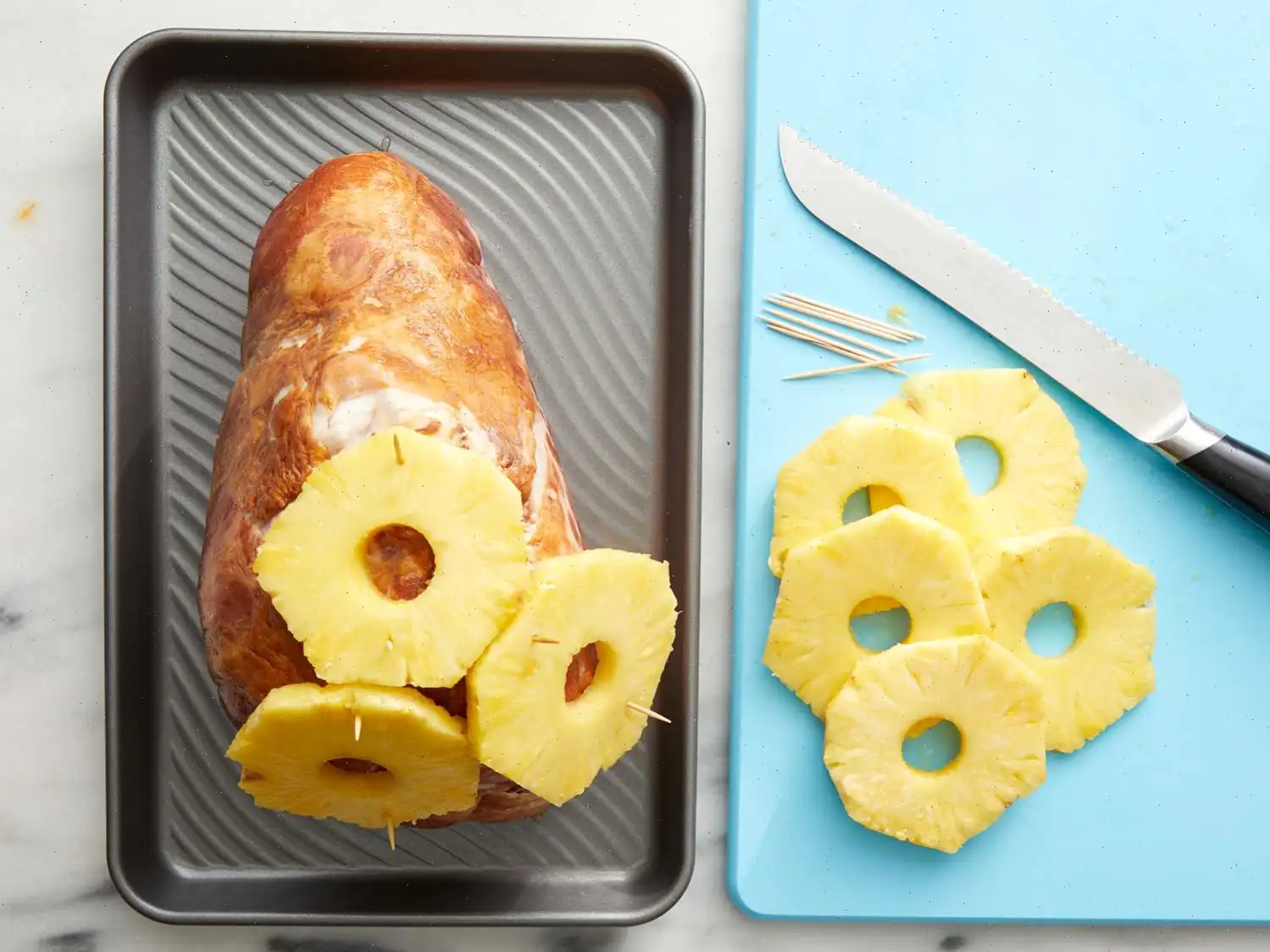 Brown Sugar and Pineapple Glazed Ham Recipe