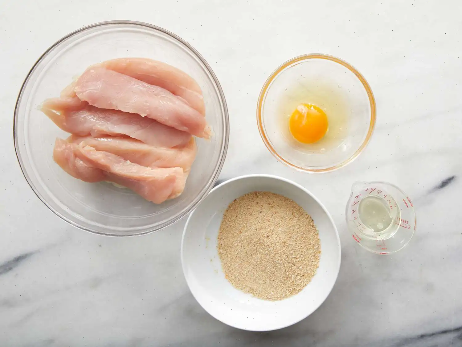 Crumbed Chicken Tenderloins (Air Fried) Recipe