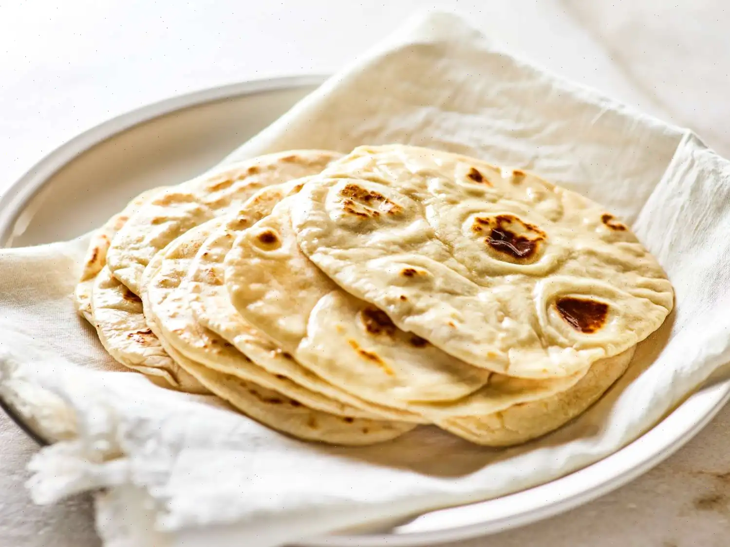 Homemade Flour Tortillas Recipe