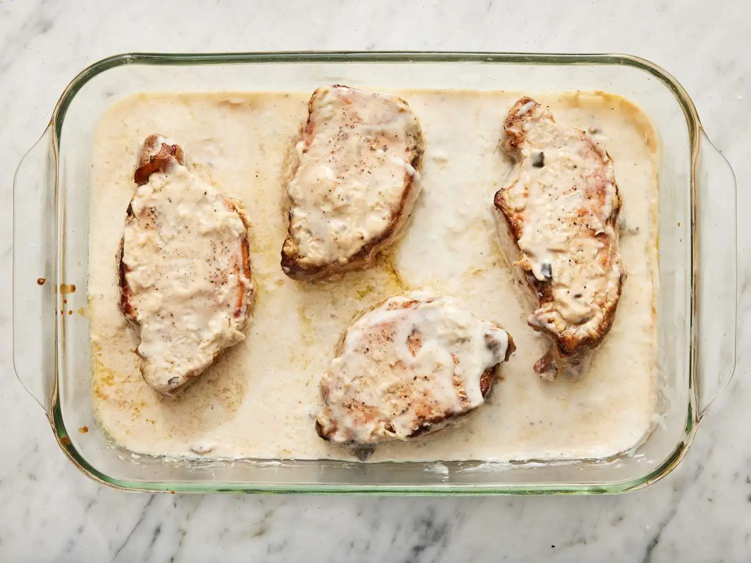 Gravy Baked Pork Chops Recipe