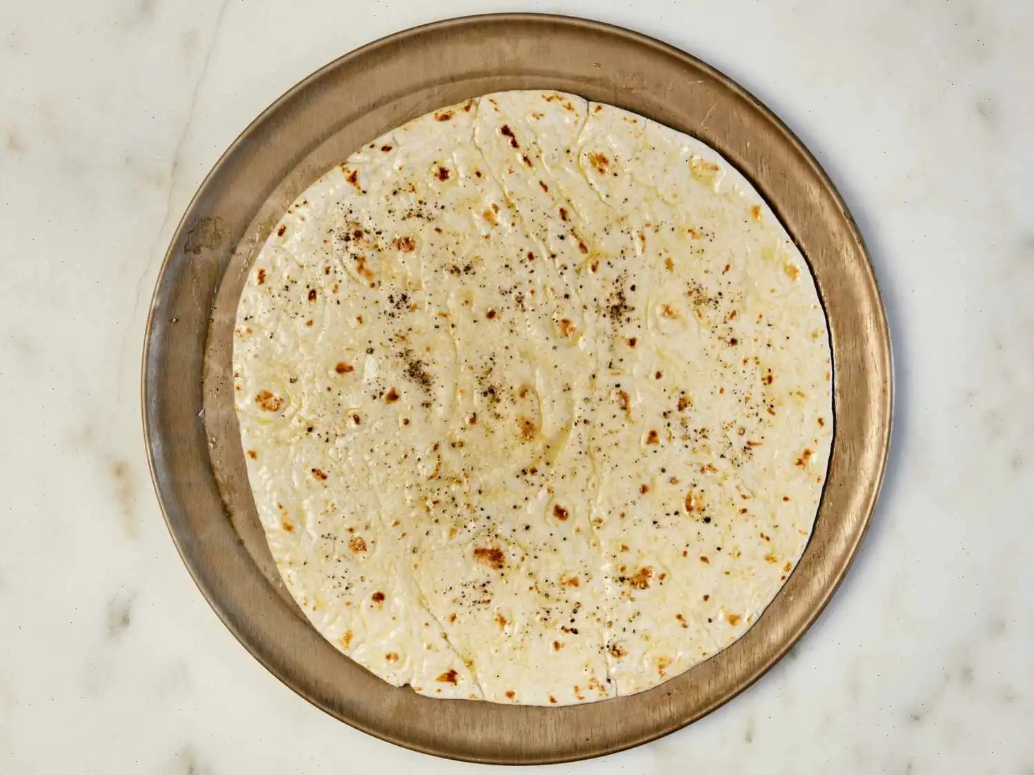 Easy Tortilla Pizza Recipe