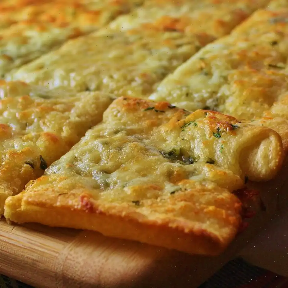 Garlic Cheese Flat Bread Recipe
