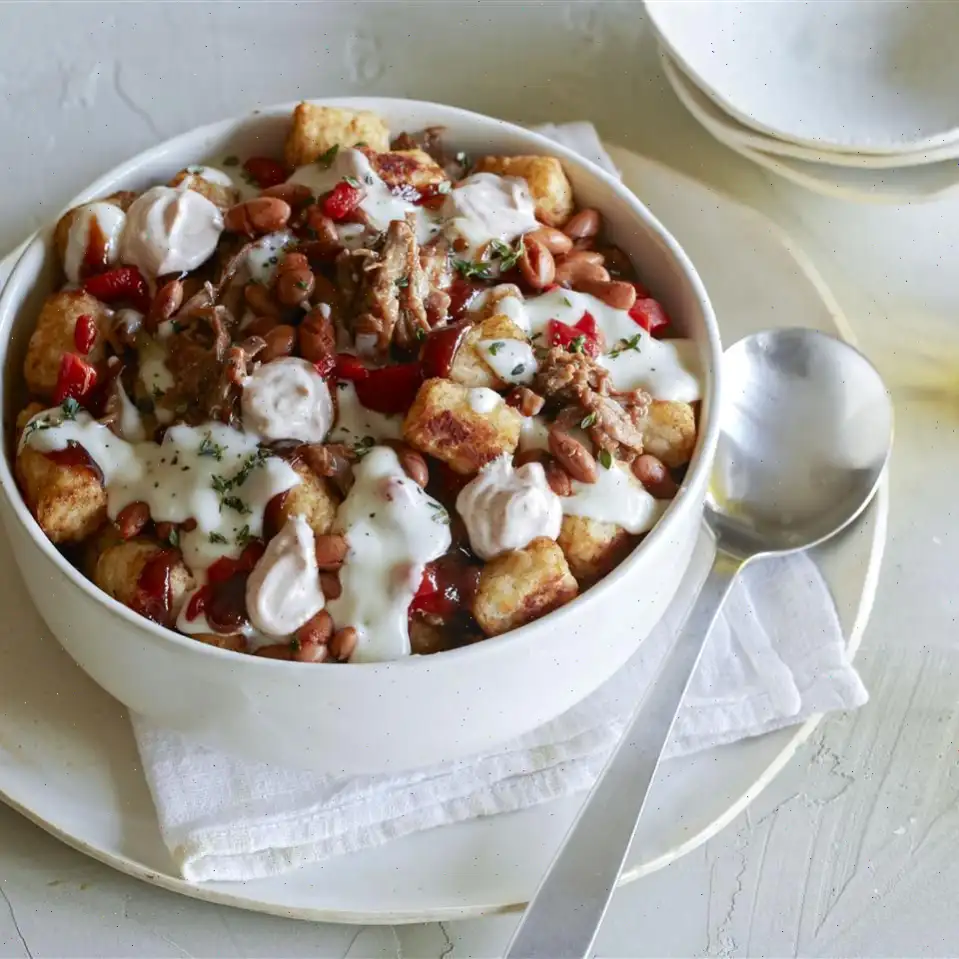 Loaded Pulled Pork Totchos Recipe