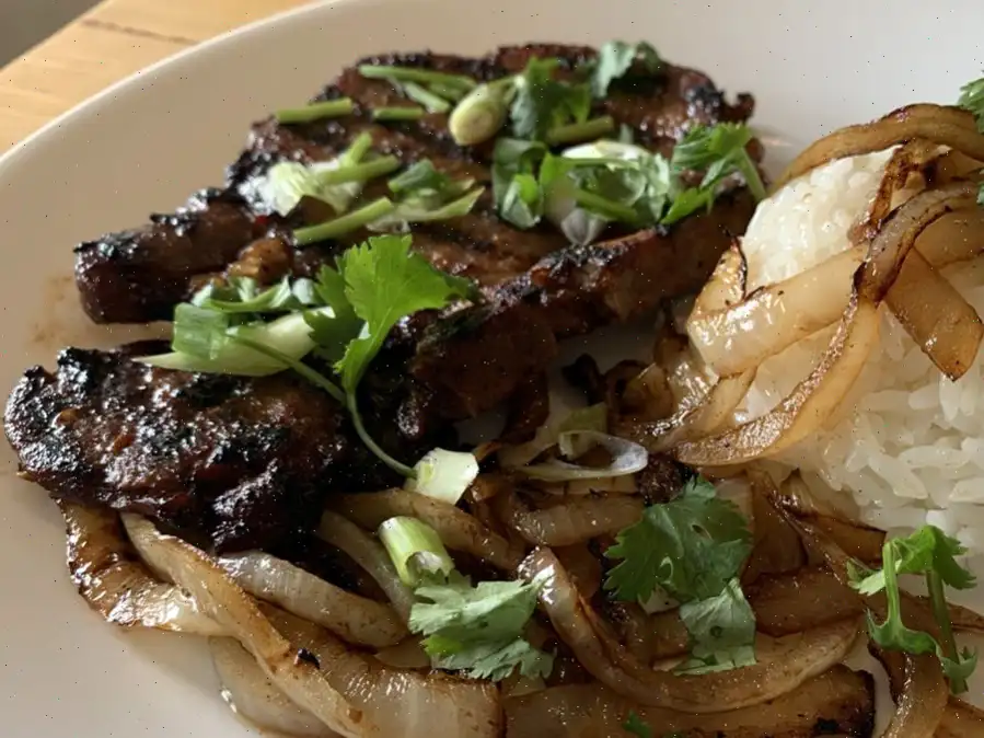 Asian Marinated Pork Chops Recipe