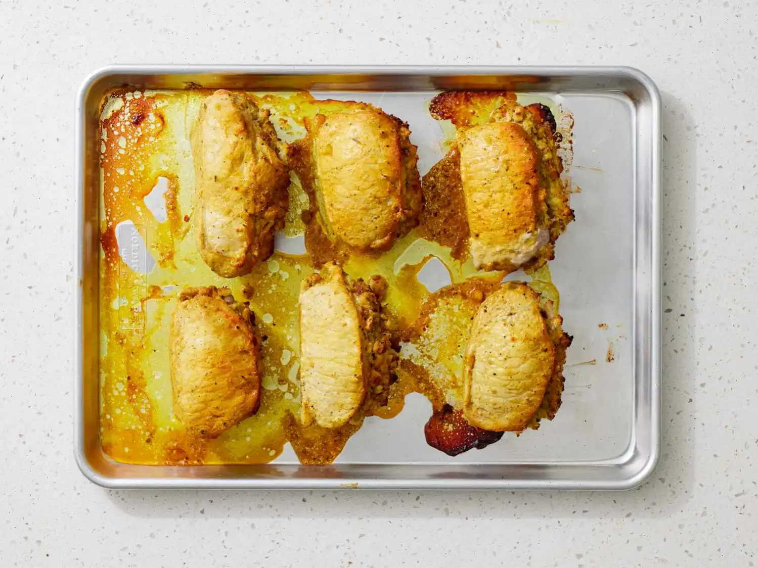 Oven-Baked Stuffed Pork Chops Recipe