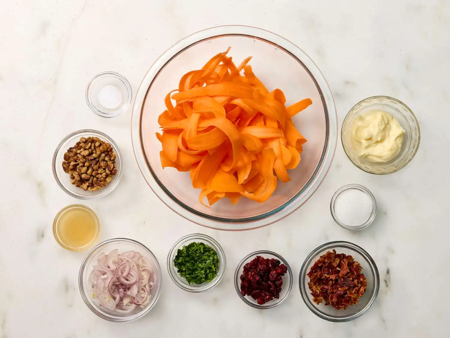 Carrot Ribbon Salad Recipe