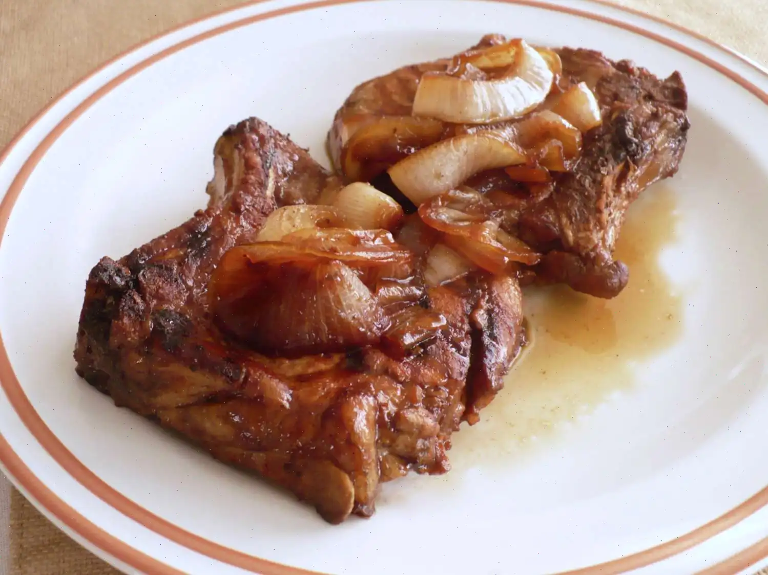 Soy and Honey Pork Chops Recipe