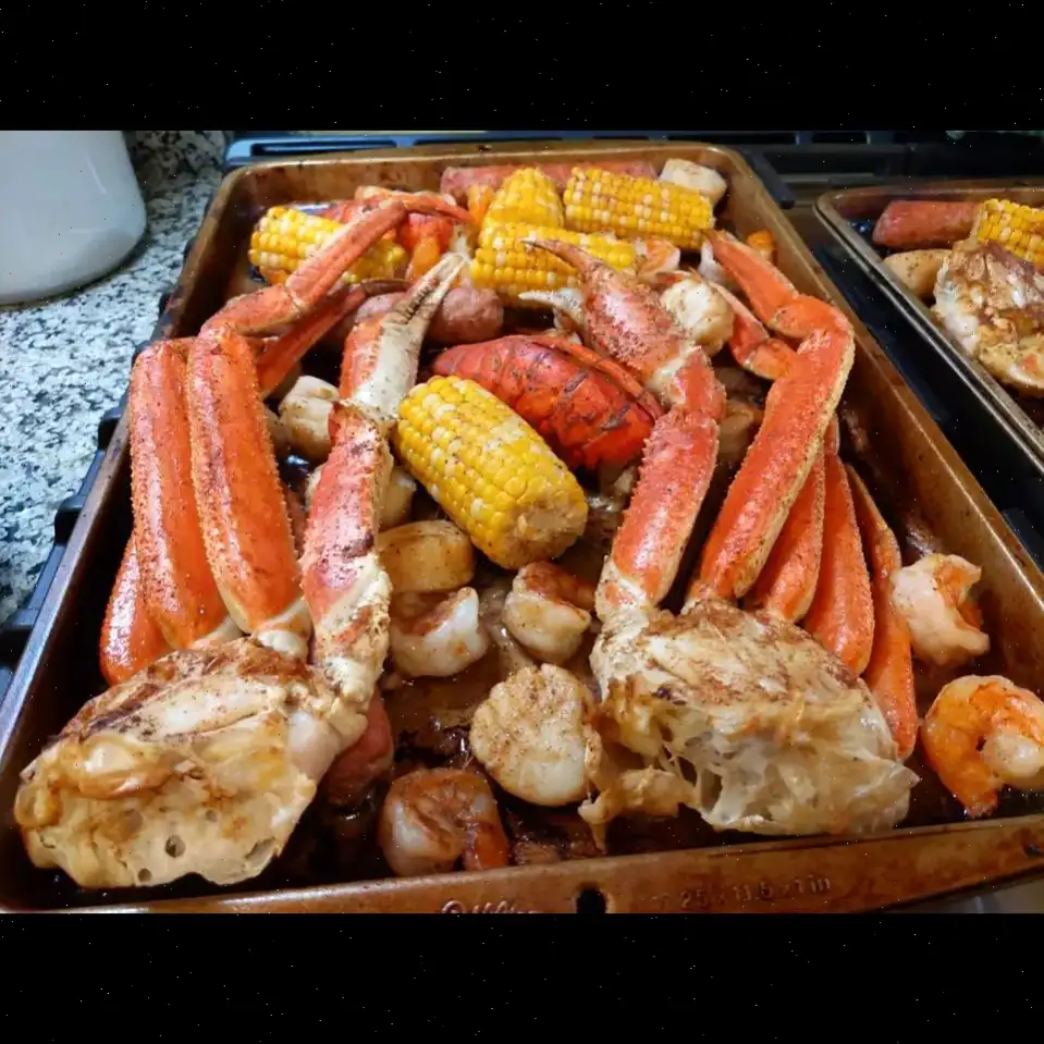 Sheet Pan Seafood Boil Recipe