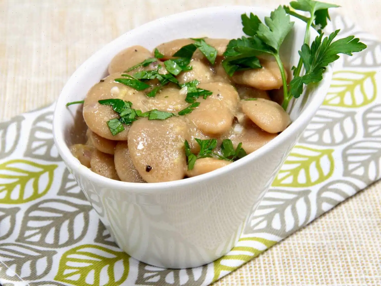 Lemon Garlic Butter Beans Recipe