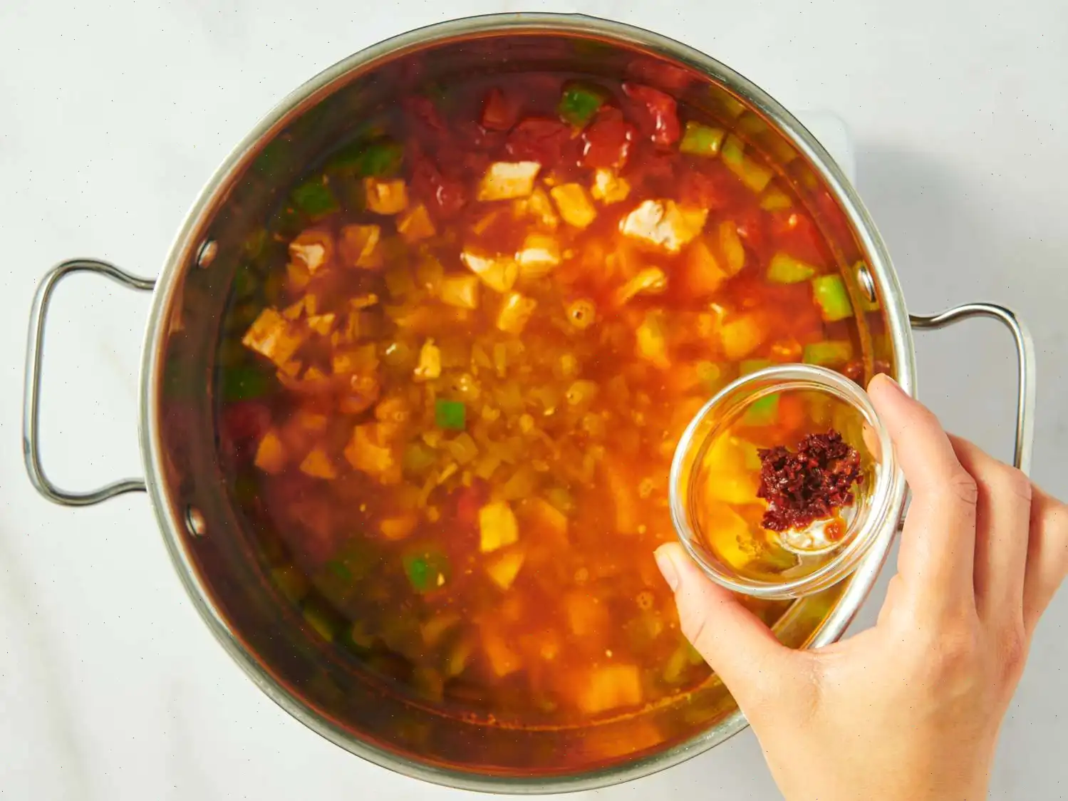 Chicken Tortilla Soup with Charred Corn and Fire-Roasted Tomatoes Recipe
