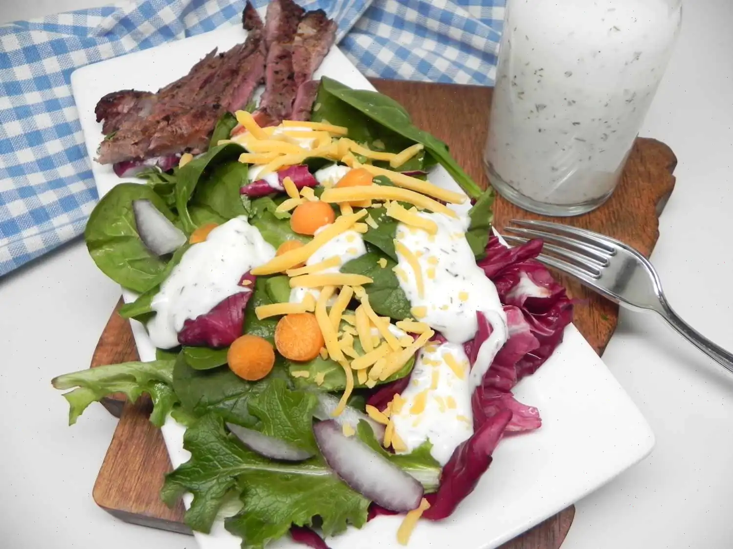 Buttermilk Ranch Dressing with Greek Yogurt Recipe