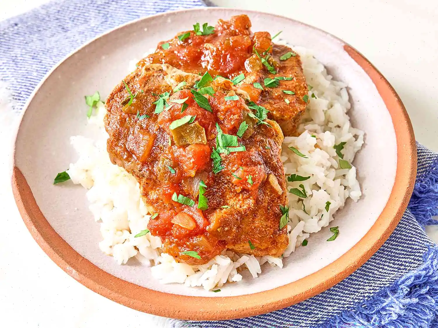 Peach Pork Picante Recipe