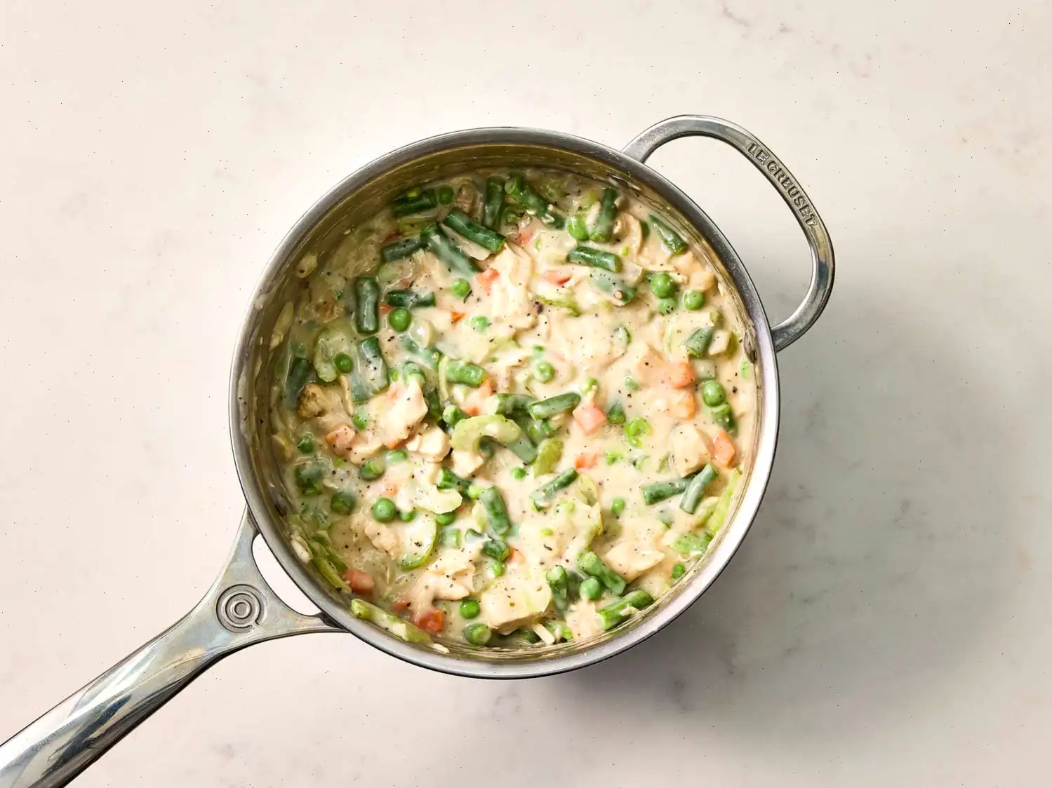 Dad's Leftover Turkey Pot Pie Recipe