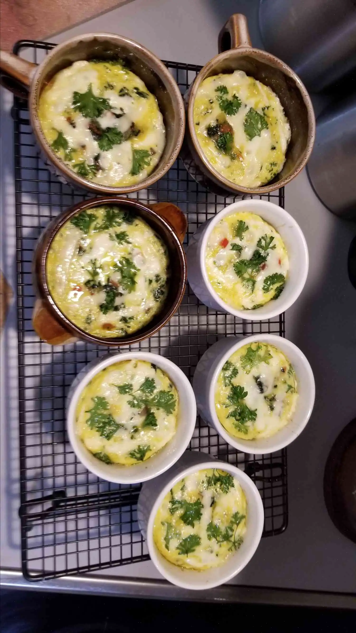 Low-Carb Bacon Spinach Egg Cups Recipe