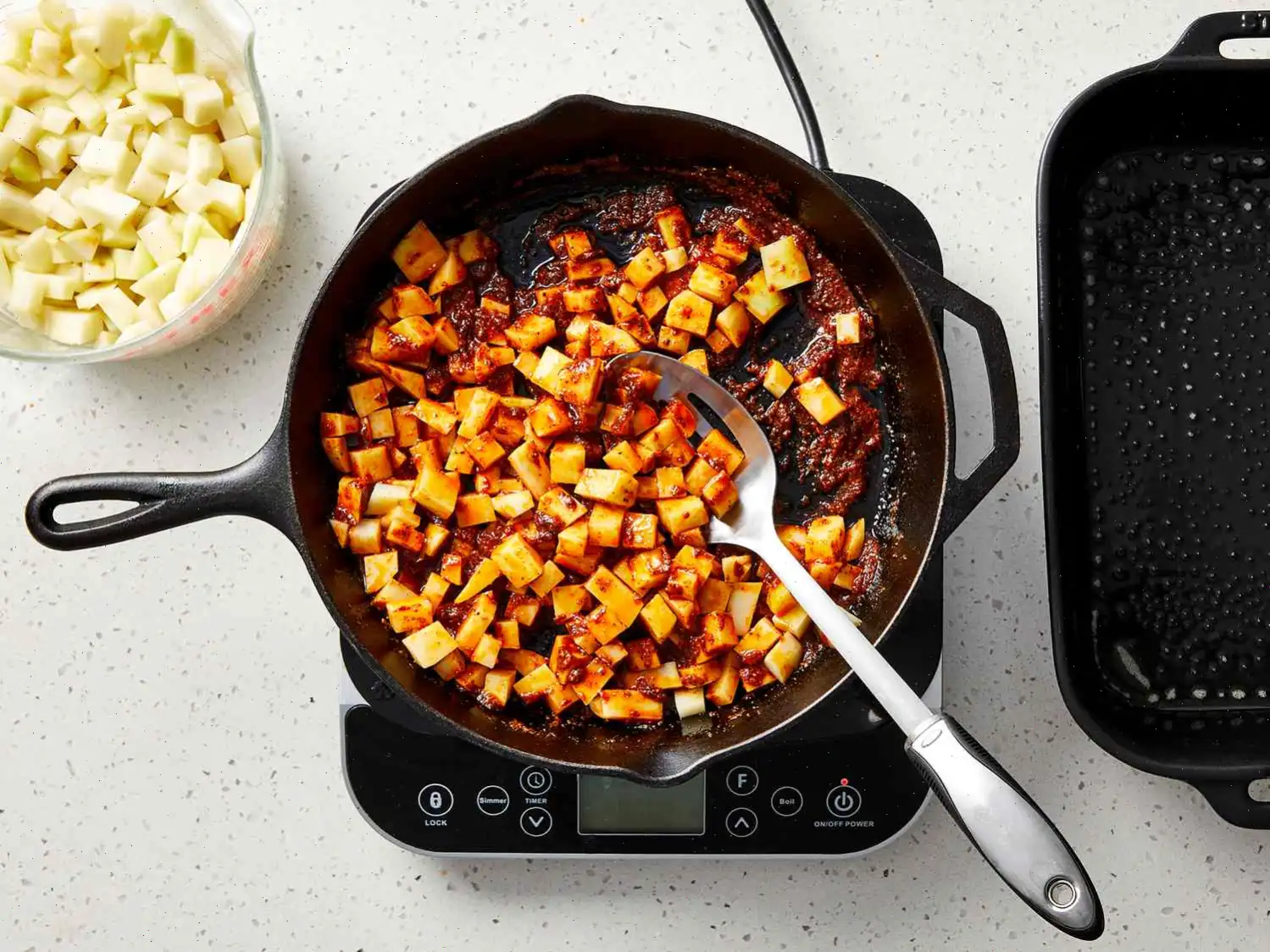 Buffalo Chicken and Roasted Potato Casserole Recipe