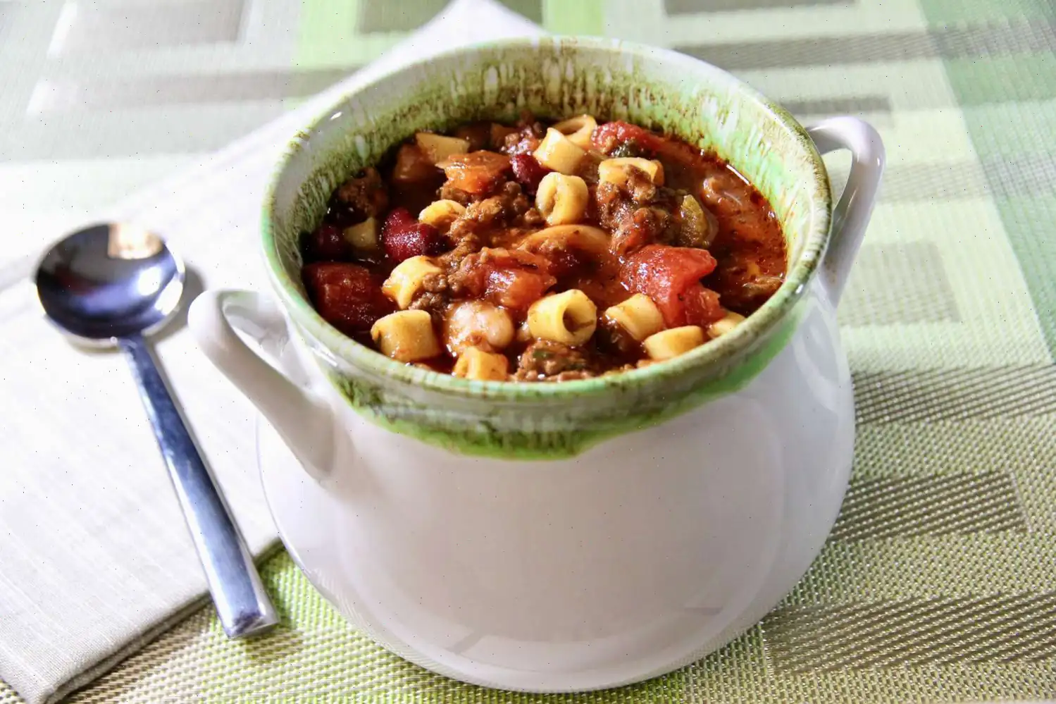 Slow Cooker Pasta Fagioli Soup Recipe