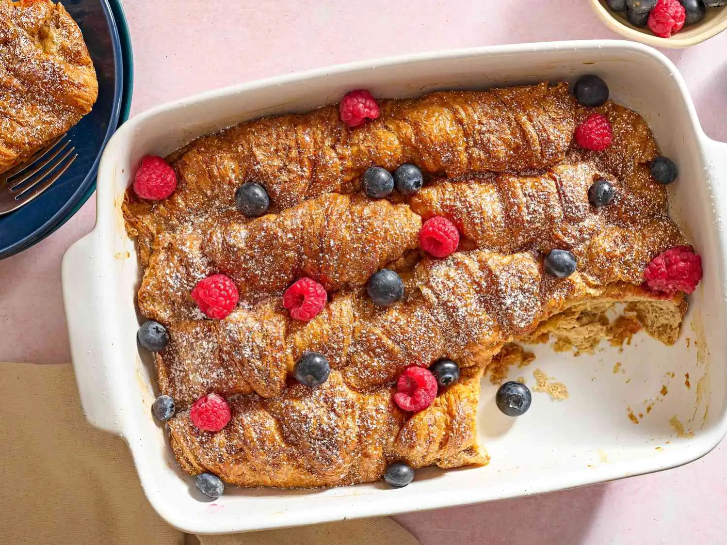 Croissant French Toast Bake Recipe
