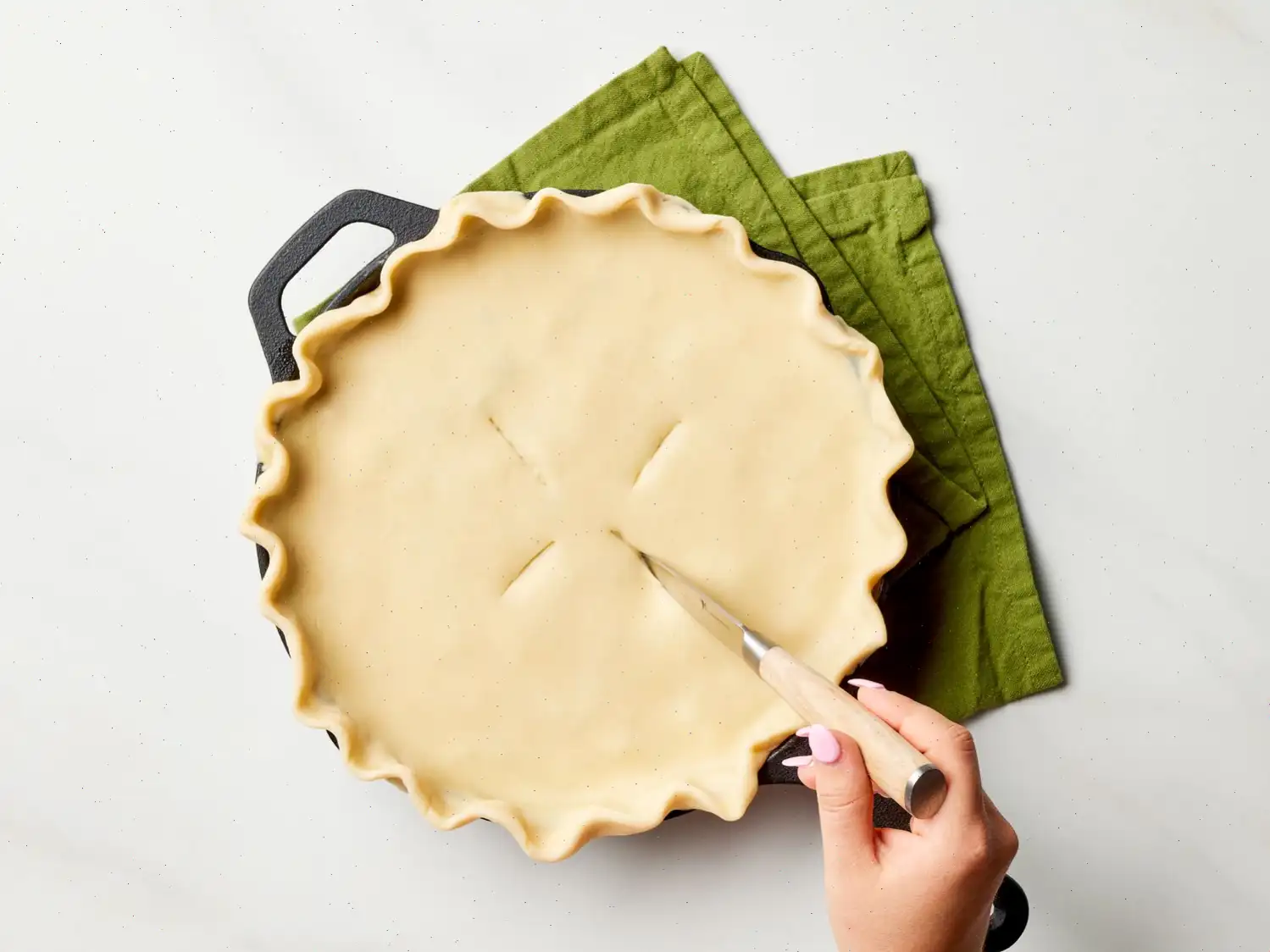 White Chicken Chili Pot Pie Recipe