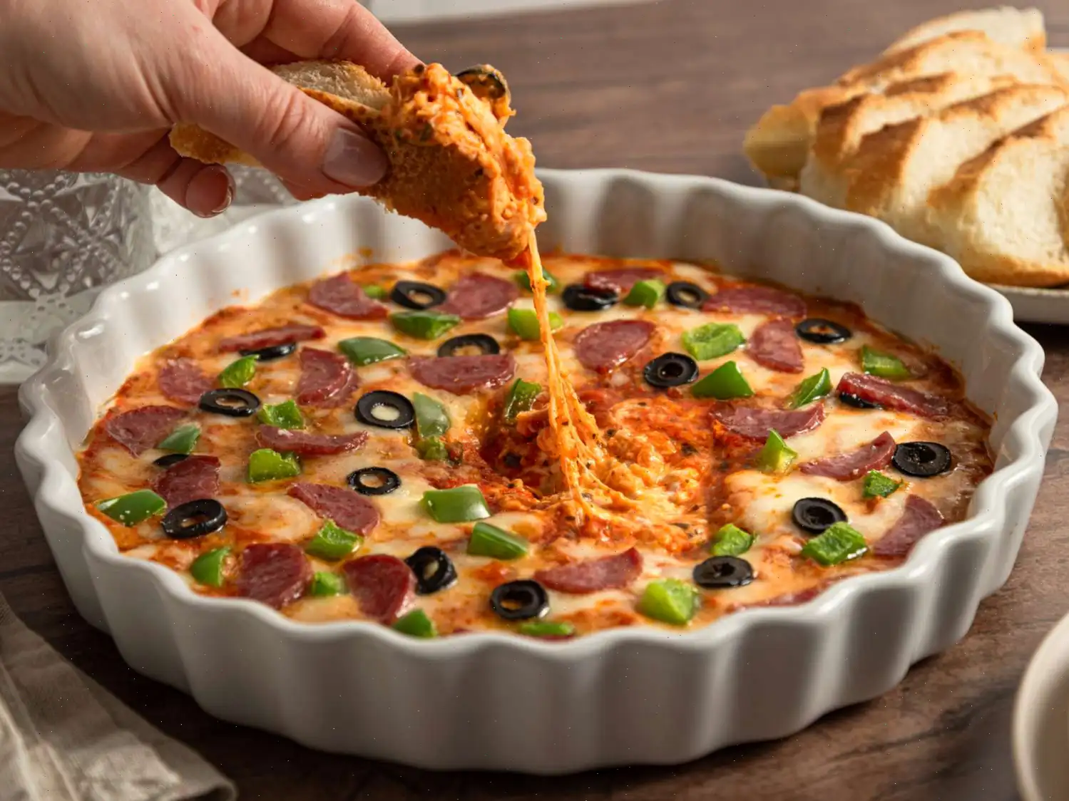 Hot Pizza Dip Recipe