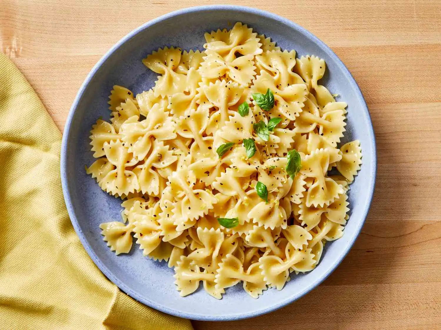 Lemon Butter Herb Pasta Recipe
