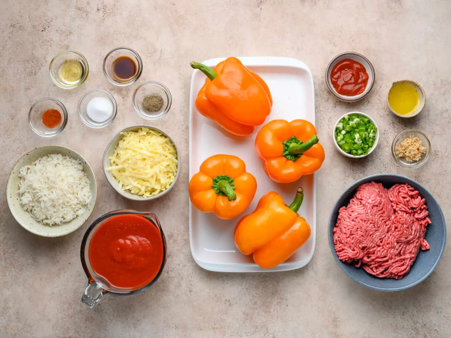Jack-o'-Lantern Stuffed Peppers Recipe