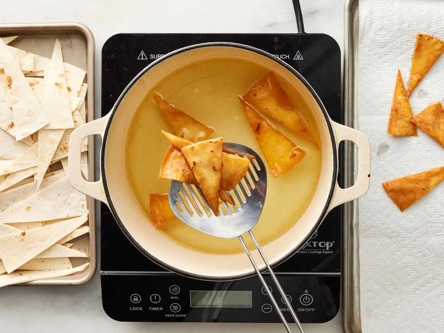 Fried Flour Tortilla Chips Recipe