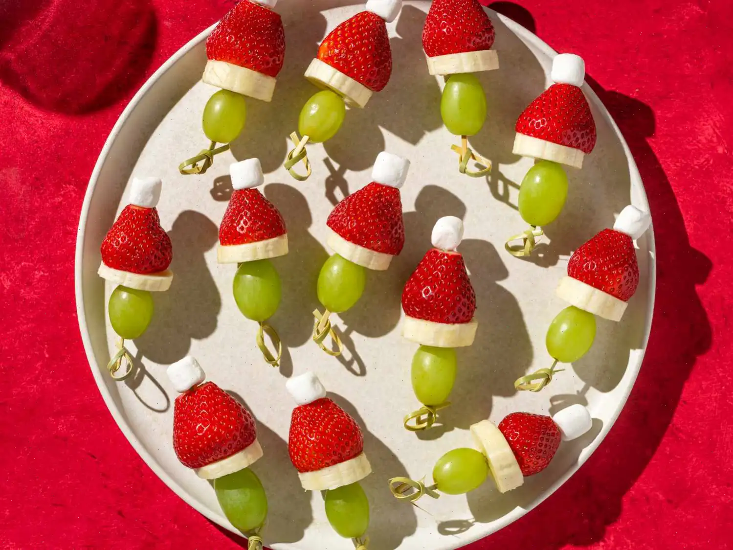 Grinch Kabobs Recipe