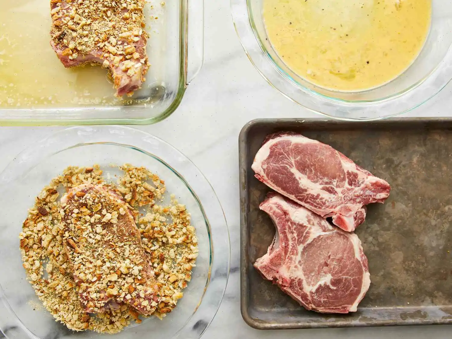 Oven-Fried Pork Chops Recipe