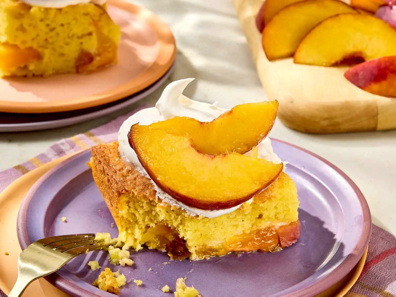 Peaches and Cream Cake Recipe