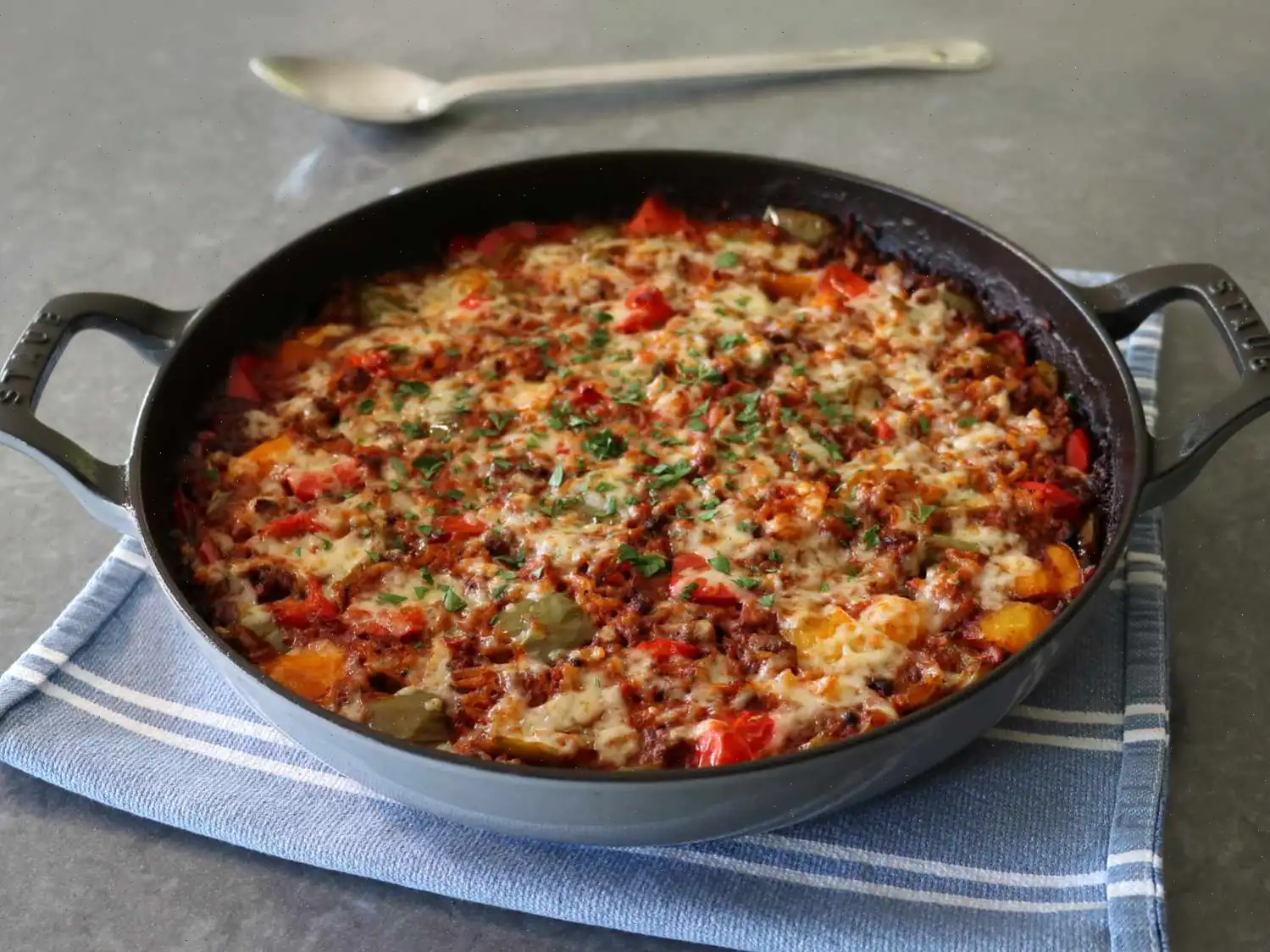 One-Pan Stuffed Pepper Casserole Recipe